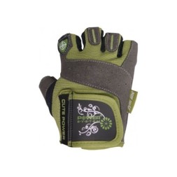 Женские перчатки для фитнеса Power System PS-2560 перчатки  (Серо-зеленые)