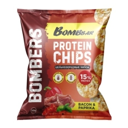 Протеиновые чипсы  BombBar Protein Chips   (50 г)