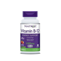 Витамин B12  Natrol Vitamin B-12 5000 мкг  (100 таб)