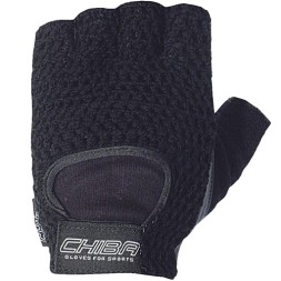 Мужские перчатки для фитнеса и тренировок CHIBA 30410 Athletic перчатки   (черные)
