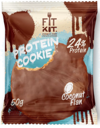 Купить протеиновое печенье (белковое) FitKit Protein Chocolate Cookie  (50 г)