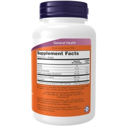 Коэнзим Q10  NOW CoQ10 600 mg   (60 Softgels)