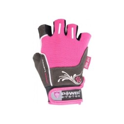 Женские перчатки для фитнеса Power System PS-2570 перчатки   (Розово-серый)
