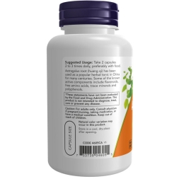 Специальные добавки NOW Astragalus Extract 500 mg   (90 caps.)