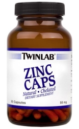 Цинк Twinlab Zinc 50 мг  (90 капс)