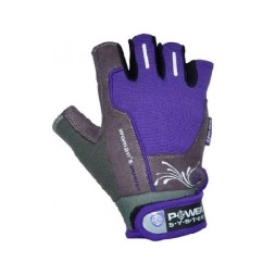 Женские перчатки для фитнеса Power System PS-2570 перчатки  (Сине-серый)