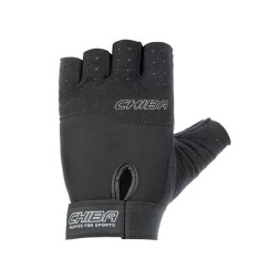 Мужские перчатки для фитнеса и тренировок CHIBA 40400 Power Gloves   (Чёрный)