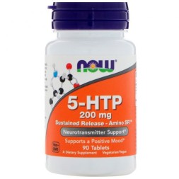 5-HTP  NOW 5-HTP 200 мг  (90 таб)