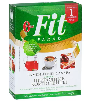 №7 Заменитель сахара (500г) купить товары для здоровья, спорта и ...