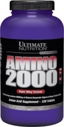 Аминокислоты в таблетках и капсулах Ultimate Nutrition Amino 2000  (330 таб)