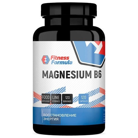 Фитнес Формула Магний купить Magnesium B6 Fitness Formula 120 капс по ...