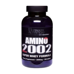 Аминокислоты в таблетках и капсулах Ultimate Nutrition Amino 2002  (100 таб)