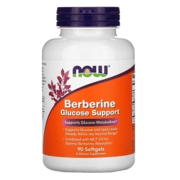 БАДы  NOW Foods Berberine Glucose Support   (90 softgels)