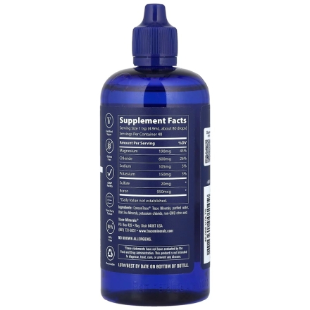 Изотоники Trace Minerals 40,000 Volts Electrolyte Concentrate  (237 мл)