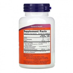 Глюкозамин Хондроитин NOW Glucosamine &amp; Chondroitin with MSM  (90 капс)