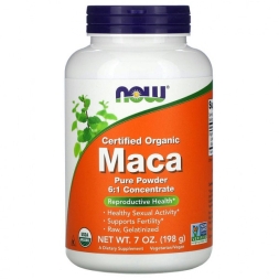 Мака перуанская NOW Maca Pure Powder   (198 г)