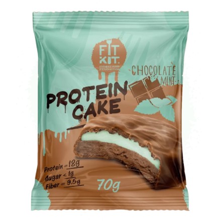 Протеиновое печенье FitKit Protein Cake  (70g.)
