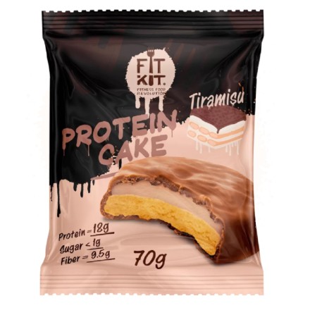 Протеиновое печенье FitKit Protein Cake  (70g.)