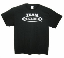 Спортивные футболки Muscletech Футболка   (черная)