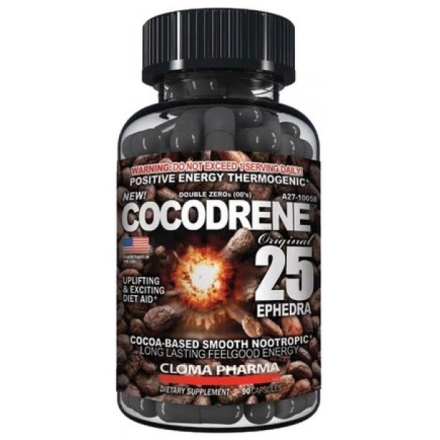  Cloma Pharma Cocodrene Original 25 Ephedra  (90 капс)