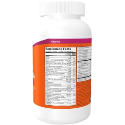 Женские витамины NOW PRE-NATAL MULTI WITH DHA  (180 softgels)