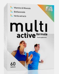 Спортивные витамины Fitness Authority Multi Active formula  (60 капс)