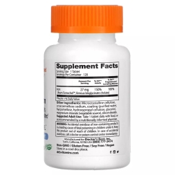 Железо хелат Doctor's Best High Absorption Iron  (120 tabs)