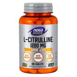 Цитруллин NOW NOW L-Citrulline 1200mg 120 tabs  (120 tab)