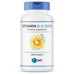 Витамин Д (Д3) SNT Vitamin D3 2 000 IU   (240 softgels)