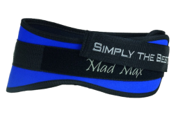 Ремни и пояса для тренировок Mad Max Simply the Best MFB421  (синий)