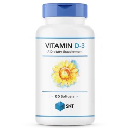 Витамин Д (Д3) SNT Vitamin D3 5 000 IU  (60 Softgels)