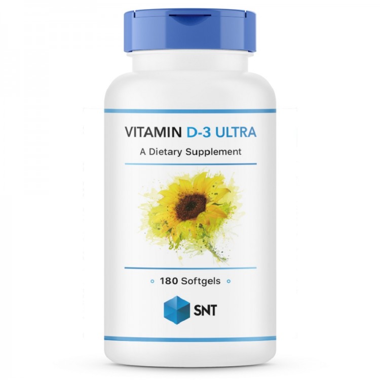 SNT Vitamin D3 Ultra купить 10 000 IU 180 softgels по доступной цене в ...