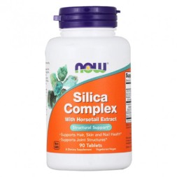 Минеральные комплексы NOW Silica Complex  (90 таб)
