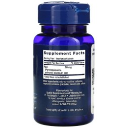 Общеукрепляющий препарат Life Extension PQQ 10 mg   (30 vcaps)