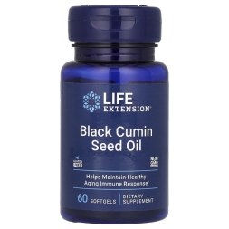 Антиоксиданты  Life Extension Black Cumin Seed Oil  (60 Softgels)