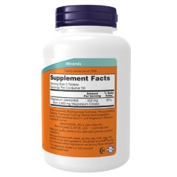 Комплексы витаминов и минералов NOW Magnesium Citrate  (100 tabs)