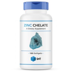 Цинк SNT SNT Zinc Chelate 25 mg 180 softgels  (180 softgel)