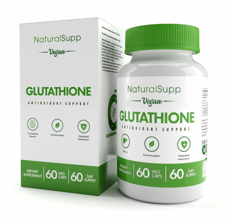 Glutathione 60 Natural Supp (60 ) - Glutathione 60 Natural Supp (60 ) -