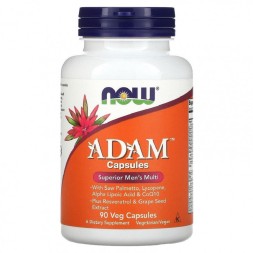Мужские витамины NOW ADAM Superior Men's Multiple Vitamin  (90 капс)