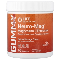 Магний Life Extension Neuro-Mag  (60 gummies)