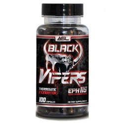 Термогеники ASL Black Vipers  (100 капс)