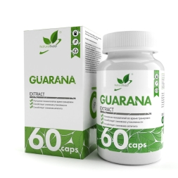 Гуарана Natural Supp Guarana 60 капс ЧЗ 