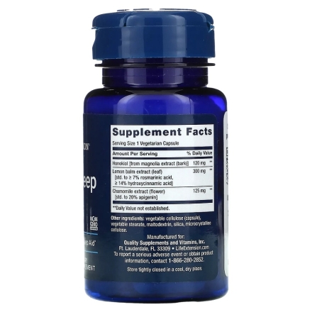 БАДы для сна Life Extension Herbal Sleep PM  (30 vcaps)