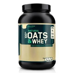 Протеин Optimum Nutrition 100% Natural Oats &amp; Whey  (1350 г)