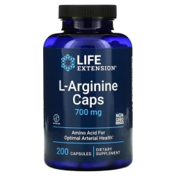 Аргинин для мужчин Life Extension L-Arginine 700 mg  (200 капс)