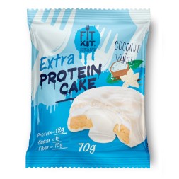 Протеиновое печенье FitKit Protein White Cake Extra  (70 г)