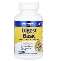 Таблетки для пищеварения ENZYMEDICA Digest Basic   (90 caps.)