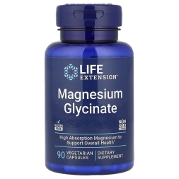 Магний глицинат Life Extension Magnesium Glycinate  (90 vcaps)