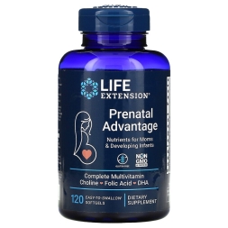 Женские витамины Life Extension Prenatal Advantage 120 caps 
