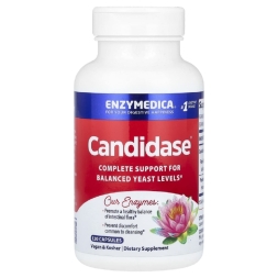 Таблетки для пищеварения ENZYMEDICA Candidase   (120 caps.)
